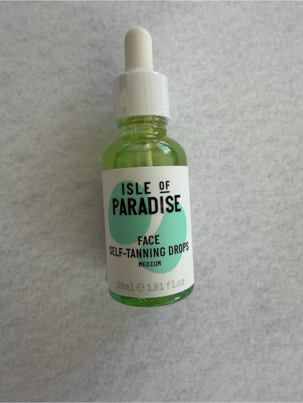 Isle of Paradise Face Self-Tanning Drops - Green Bottle